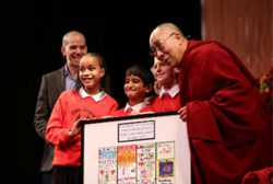 HHDL With Kids